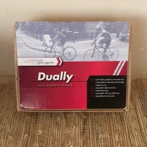BikeSmart Dual-Purpose Bike Pedals
